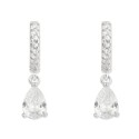 Pendientes plata y circonitas - LAD3084A