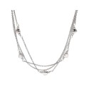 Collar corazones plata - LAF6356CL