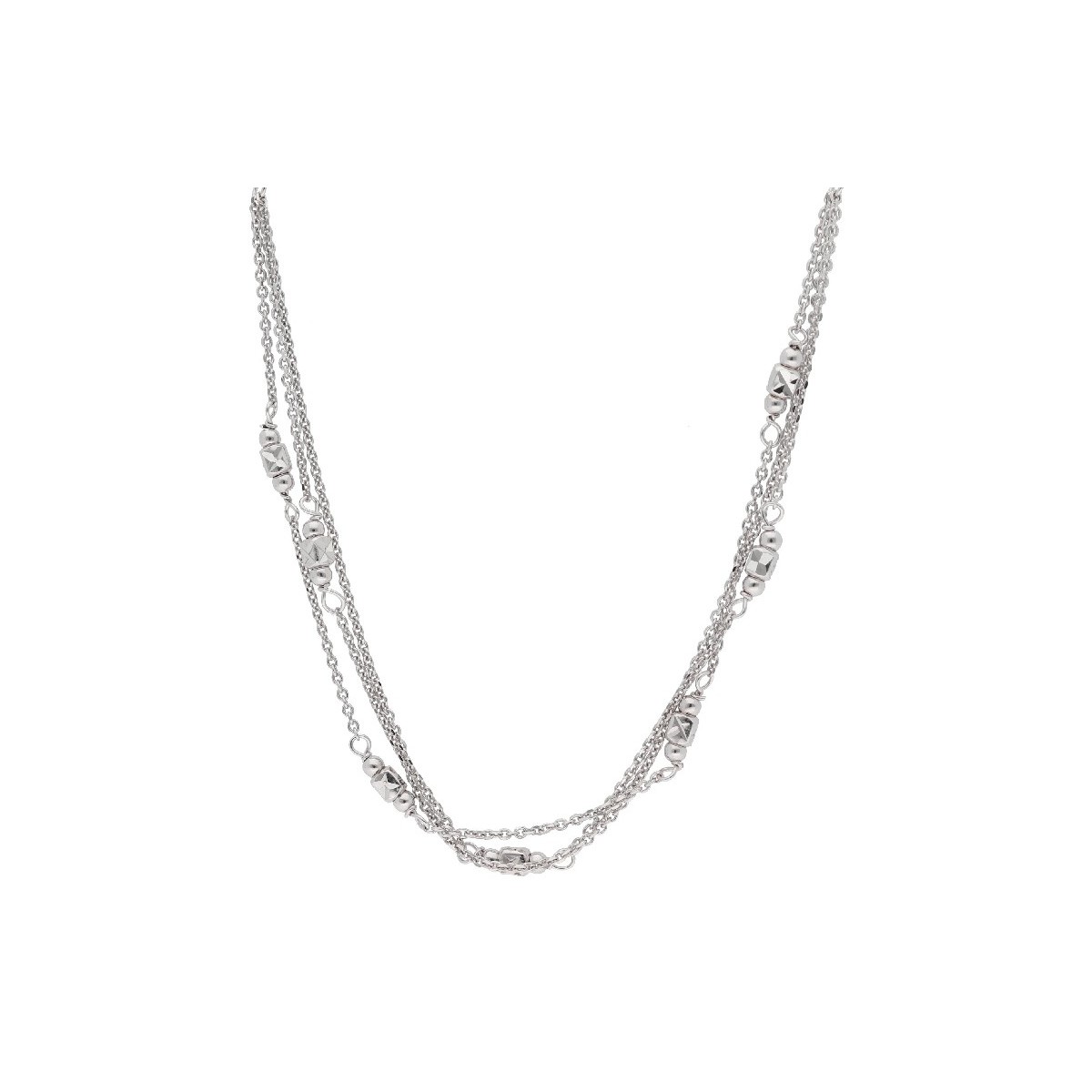 Collar plata - LAF6357CL