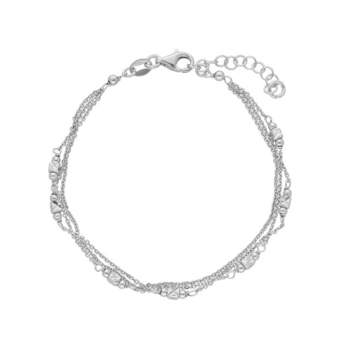 Pulsera plata - LAF6357BR