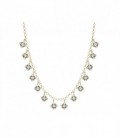 Collar plata y Liska Crystals - LSW4350CL-D