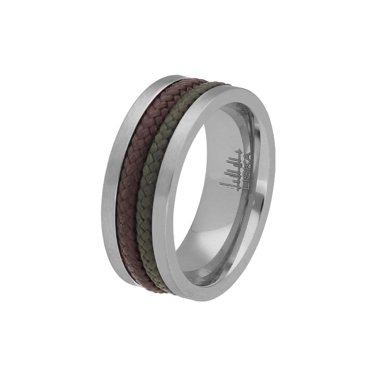 Anillo acero y cuerda náutica - 84BA1468AN-V