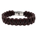 Pulsera acero y cuerda náutika - 84BA1489-M