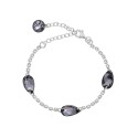 Pulsera plata y Liska Crystals - LSW0182BR-SN