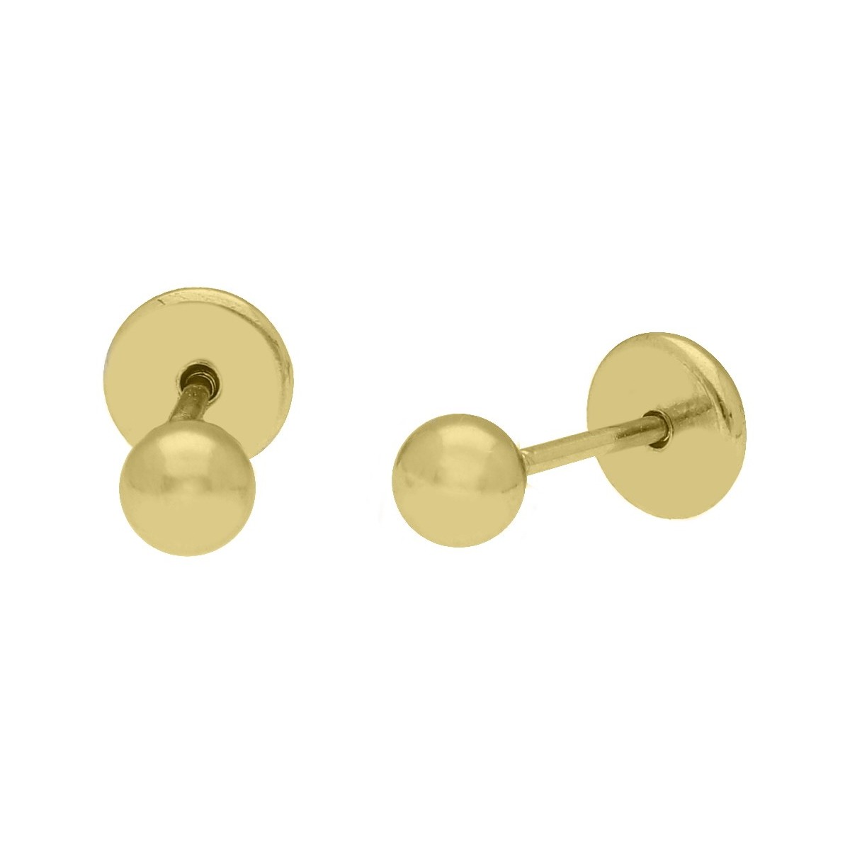 Pendientes plata pequeños - MED266A-D