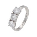 Anillo plata y circonitas - LAD1207AN