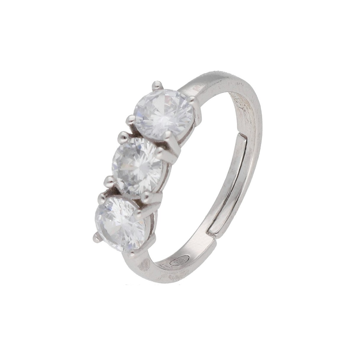 Anillo plata y circonitas - LAD1207AN
