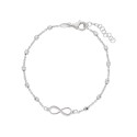 Pulsera infinito plata - LAF6380BR