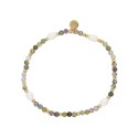 Pulsera acero y Indian Ágate - SHA140-4