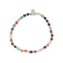 Pulsera acero y piedras naturales - SHA143