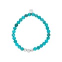 Pulsera acero y piedras naturales 6mm - SHA050-1