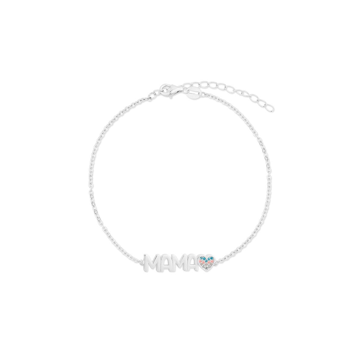 Pulsera mamá plata - MAMA02BR