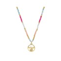 Collar mamá plata y piedras - MAMA08CL-D