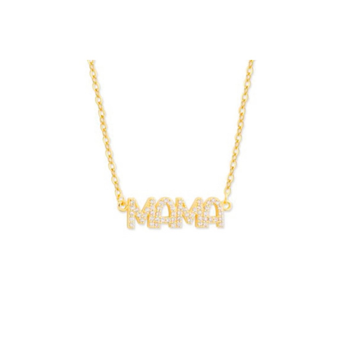 Colgantes mama plata y circonitas - MAMA03CL-D