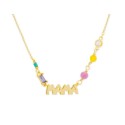 Colgante mama plata y circonitas - MAMA09CL-D