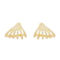 Pendientes plata y circonitas - MED339A-D
