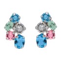 Pendientes plata y Liska Crystals - LSW4372A