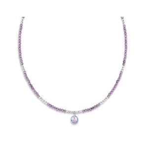Collar plata y Liska Crystals - LSW0188CL-AB
