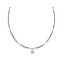 Collar plata y Liska Crystals - LSW0188CL-AB
