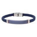 Pulsera caucho y acero - MTC053BR-R