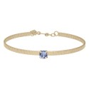 Pulsera plata y Liska Crystals - LSW4380BR-DA