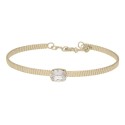 Pulsera plata y Liska Crystals - LSW4381BR-D