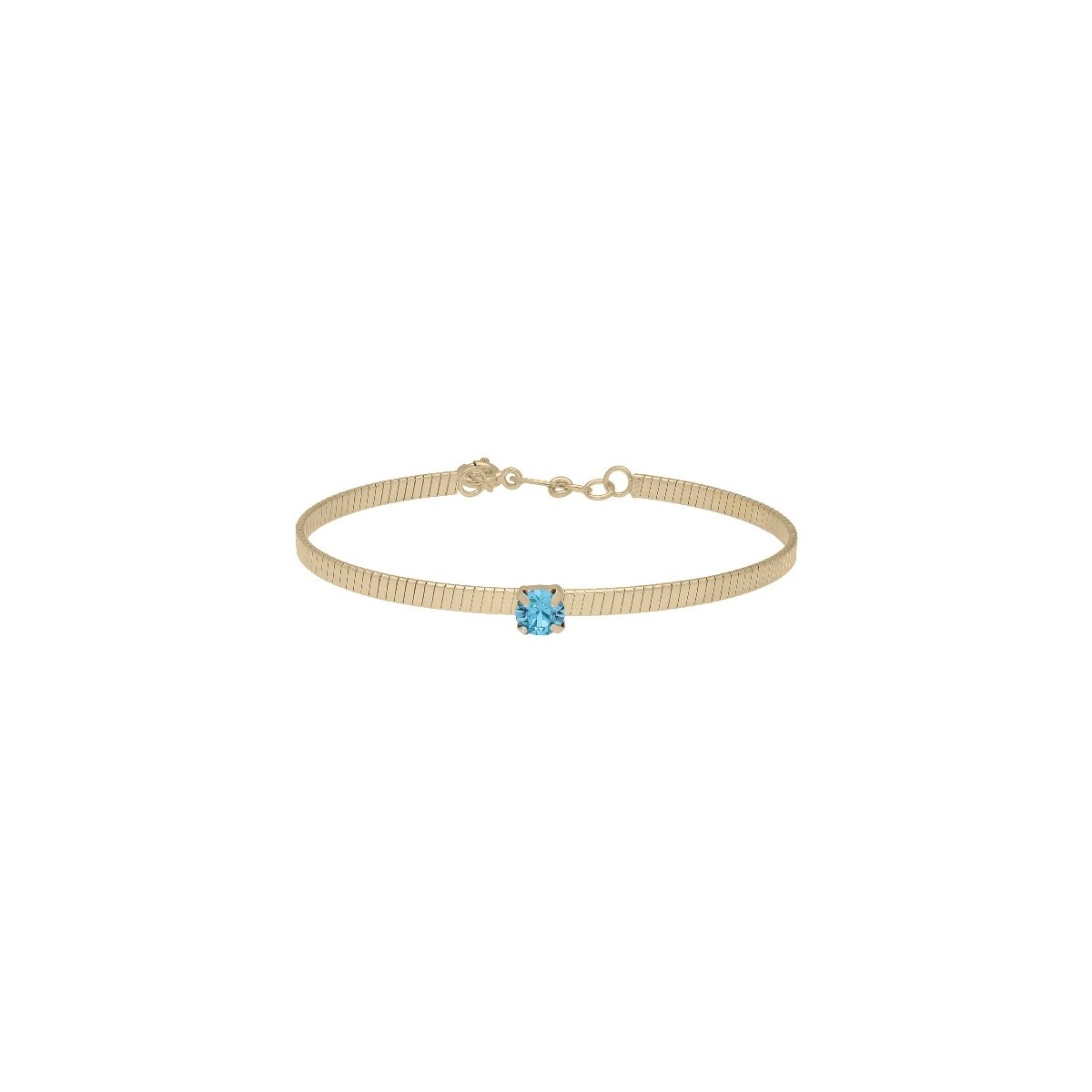 Pulsera plata y Liska Crystals - LSW4380BR-DT