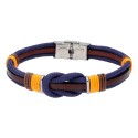 Pulsera acero y cuerda náutika - 84BA1323-MA