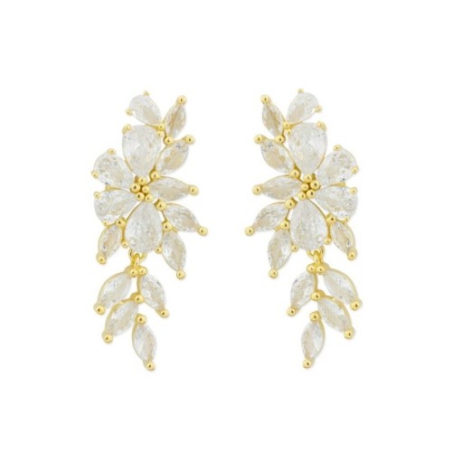 Pendientes plata y circonitas - LAD3105A-D