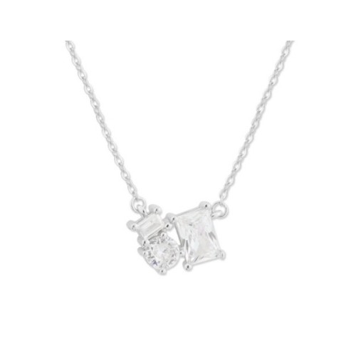 Colgante plata y circonitas - MED356CL