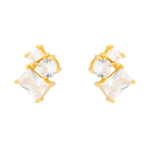 Pendientes plata y circonitas - MED357A-D