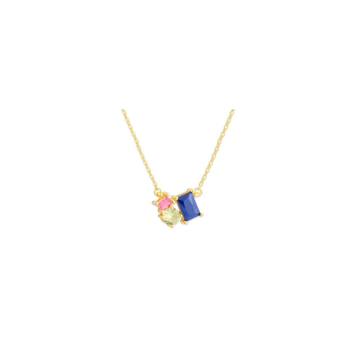 Colgante plata y circonitas - MED362CL-D