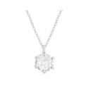 Colgante plata y circonitas 6mm - MED367CL-6