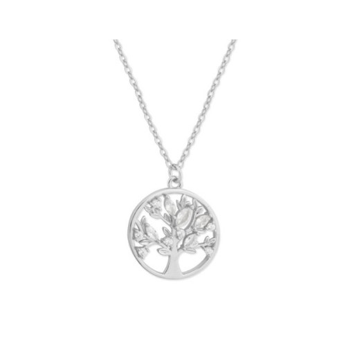 Colgante árbol vida Plata y circonitas - MED368CL