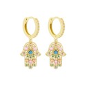 Pendientes plata y circonitas - MED374A-D