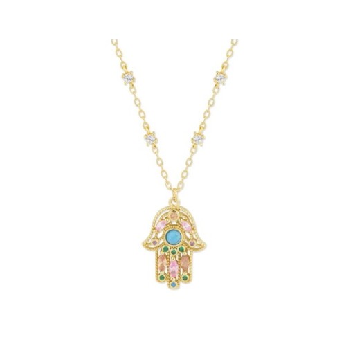 Colgante plata y circonitas - MED373CL-D