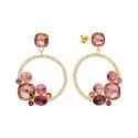 Pendientes plata y Liska Crystals - LSW0194A-DL
