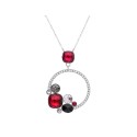 Colgante plata y Liska Crystals - LSW0194CL-R
