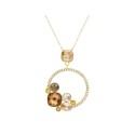 Colgante plata y Liska Crystals - LSW0194CL-DLT