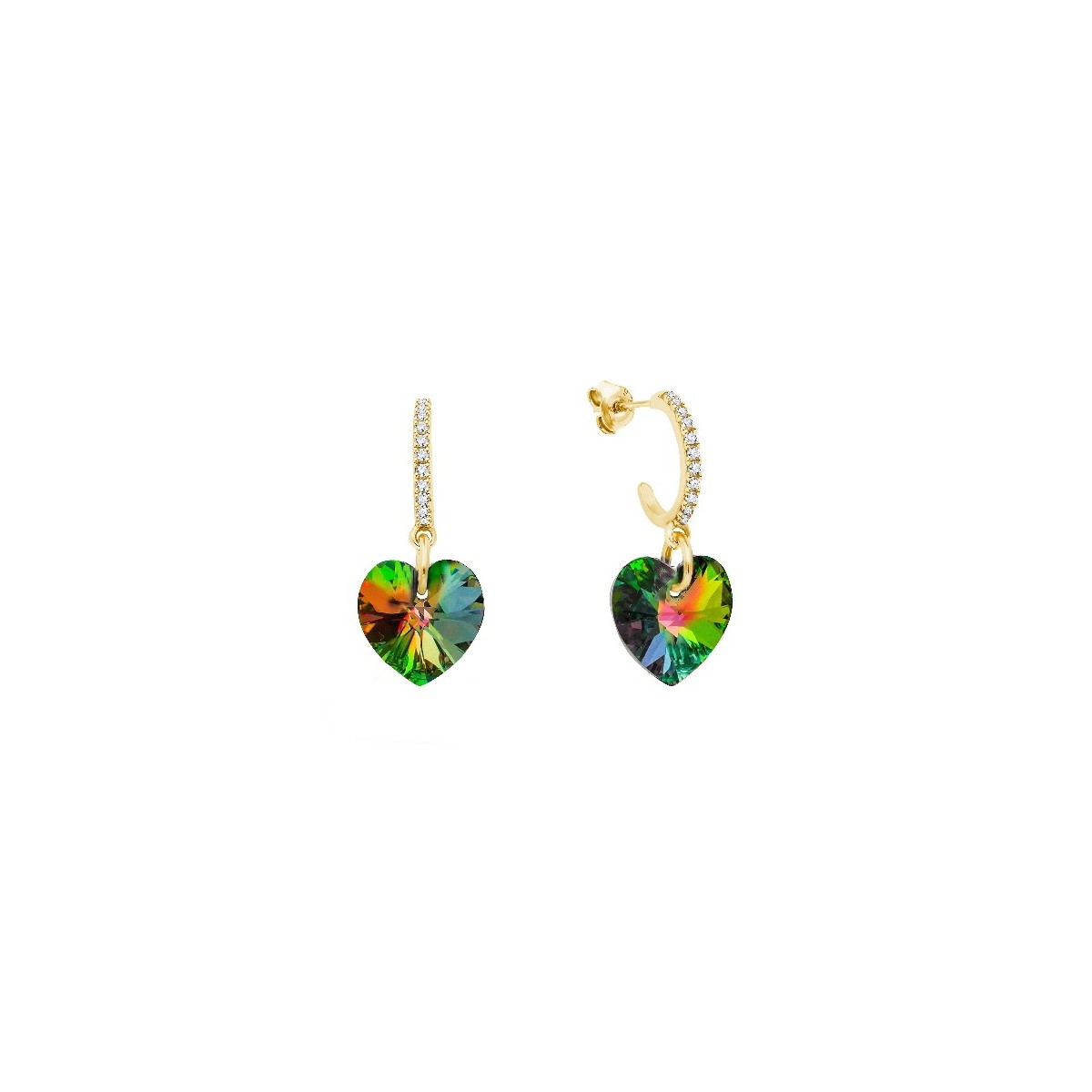 Pendientes plata y Liska Crystals - LSW0150A-1DV