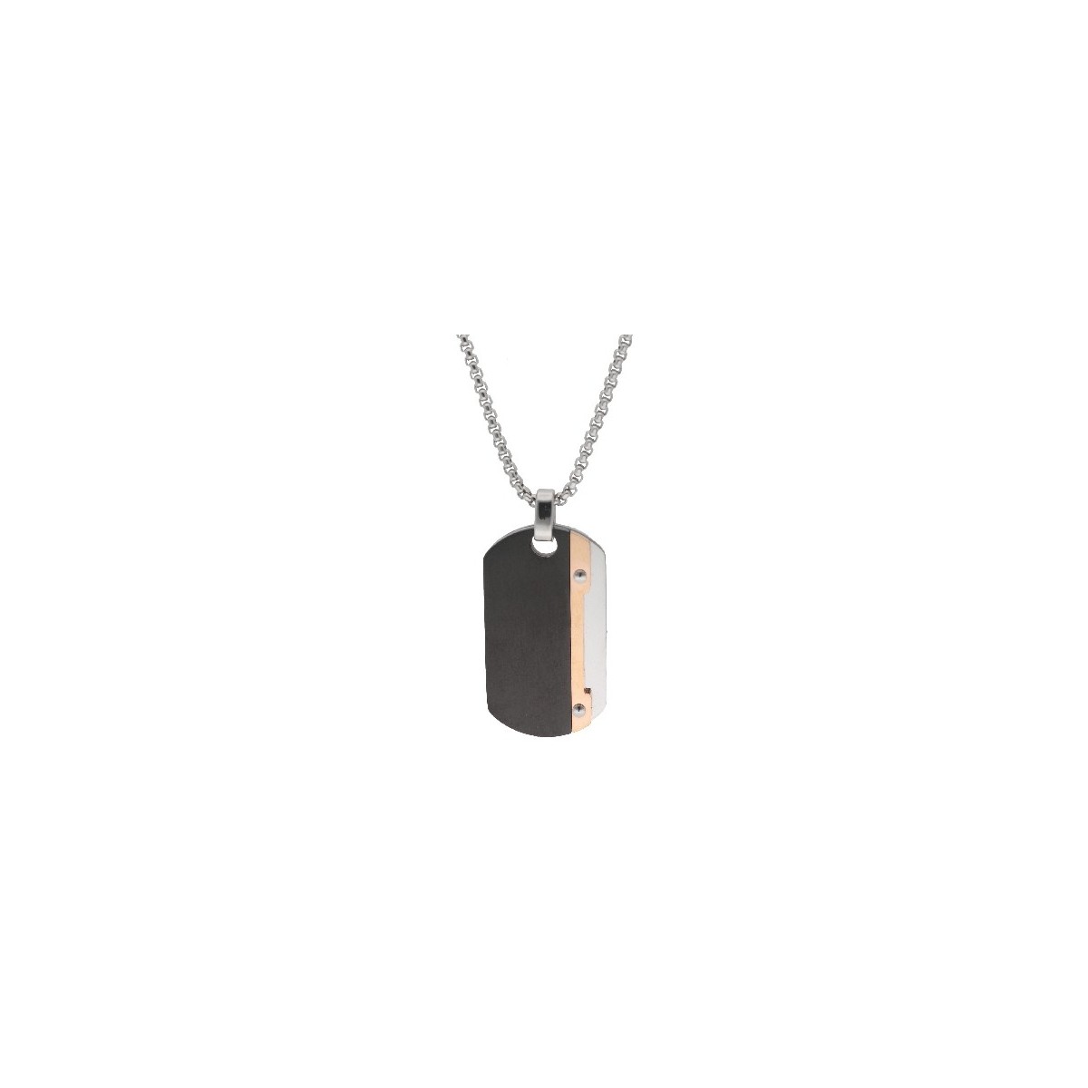 Colgante placa acero - MTC101CD