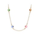 Collar plata y Liska Crystals - LSW2257CL-D