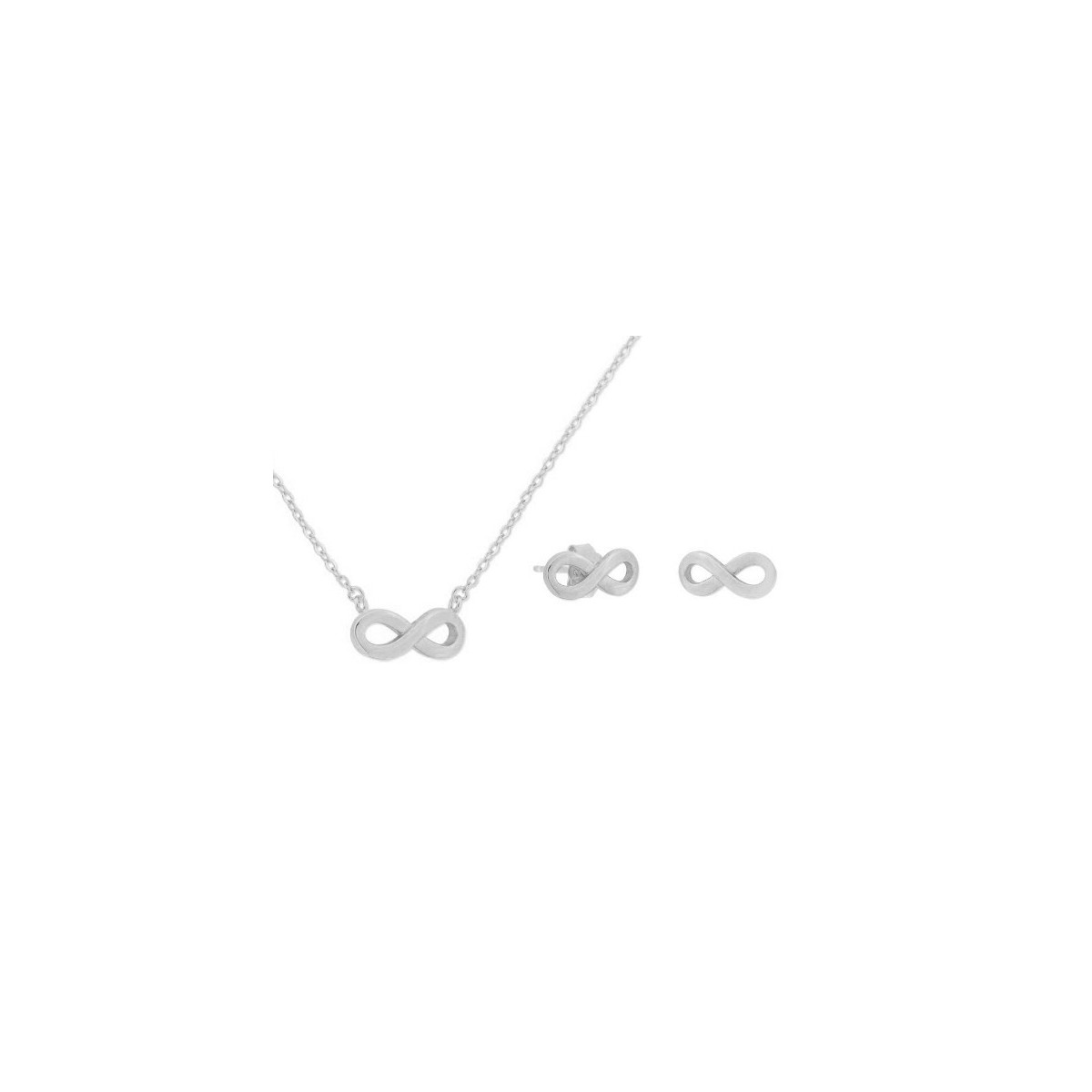 Conjunto infinito plata - MED376C