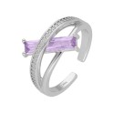 Anillo plata y circonitas - LAD7200AN-L