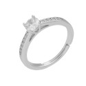 Anillo plata y circonitas - LAD7244AN
