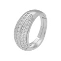 Anillo plata y circonitas - LAD7239AN