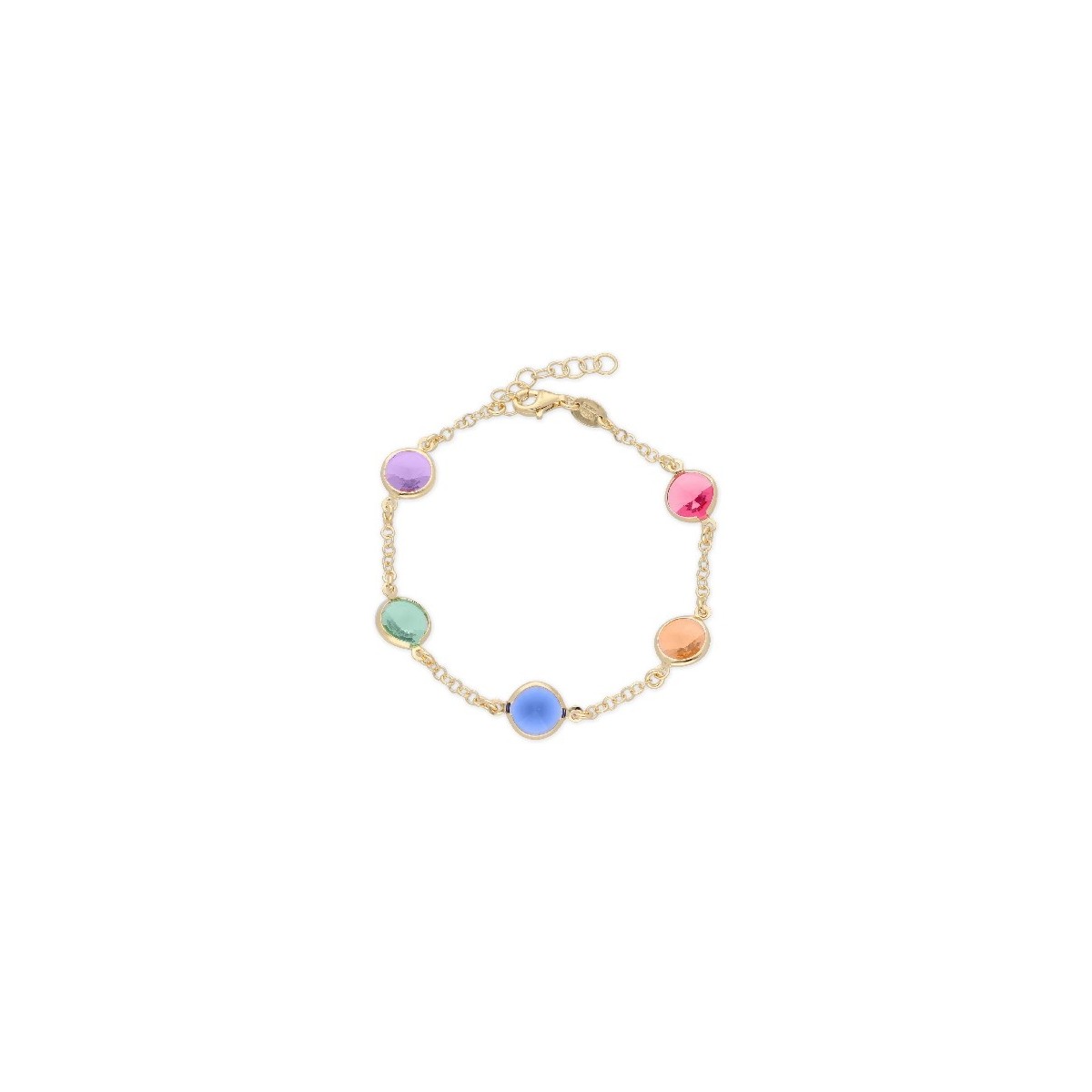 Pulsera plata y cristales Liska - LSW2086BR-D