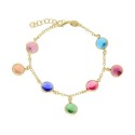 Pulsera plata y Liska Crystals - LSW2085BR-D