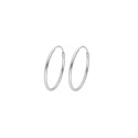 Pendientes plata 12mm - LAF6438A-12