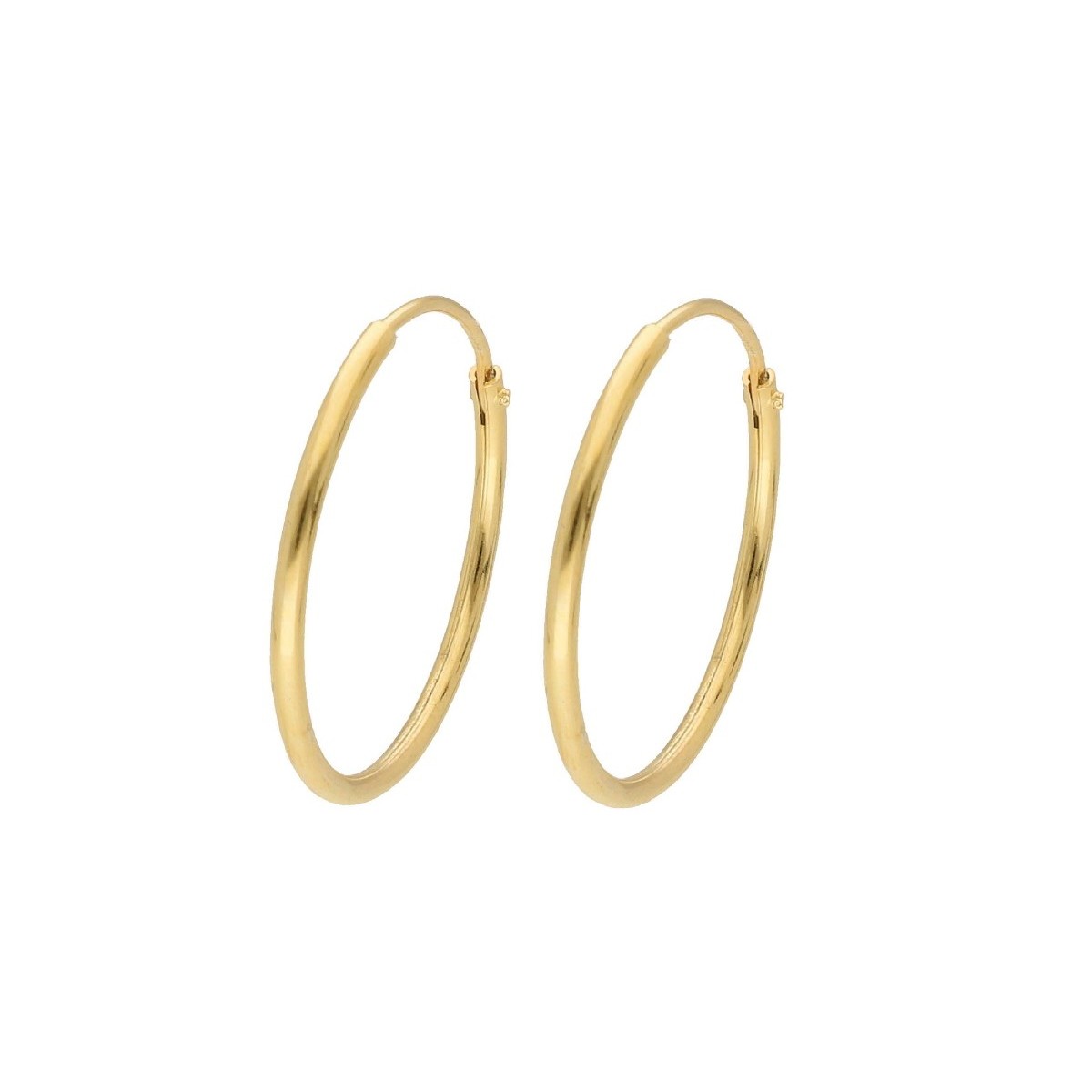 Pendientes plata 16mm - LAF6438A-16D